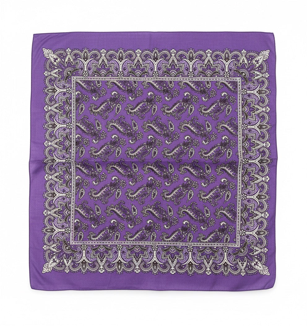 Paliacate / Pañuelo Morado por Docena