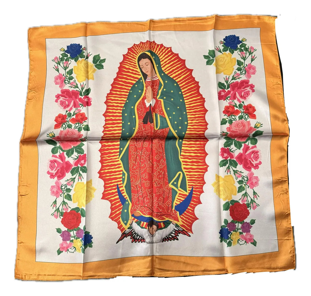 Paliacate de Virgen de Guadalupe, Seda | por pieza