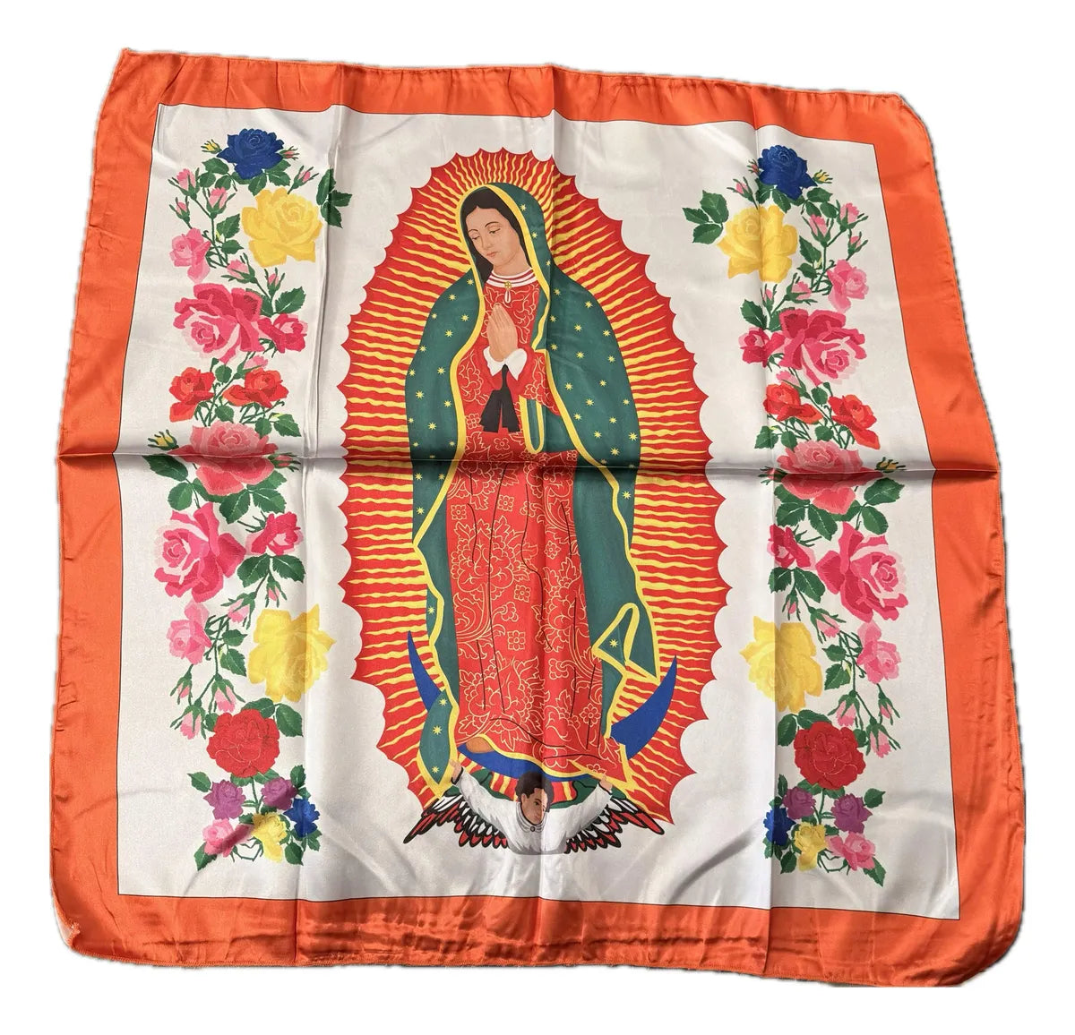 Paliacate de Virgen de Guadalupe, Seda | por pieza