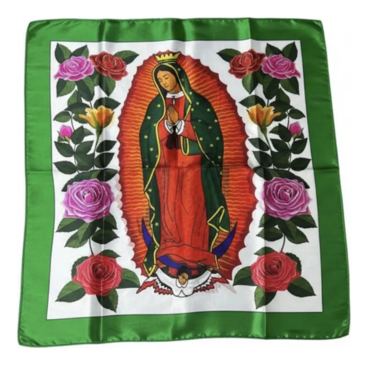 Paliacate de Virgen de Guadalupe, Seda | por pieza
